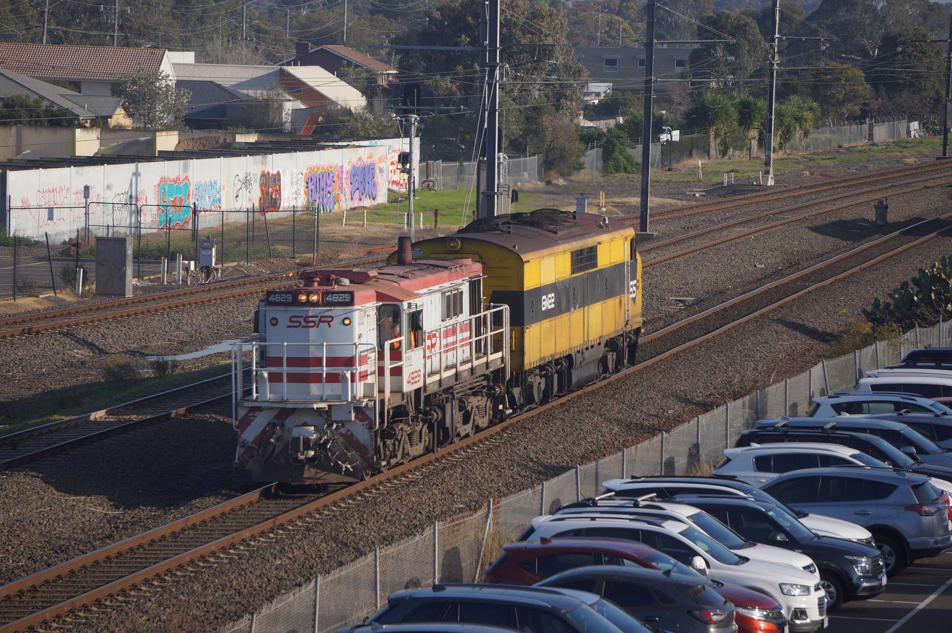 D744V at Hoppers Crossing Railway Station